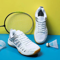 Men's and Women's Badminton Sports Shoes Professional Men's Volleyball Tennis Training Shoes Student