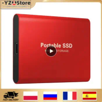 Portable SSD Type-C USB 3.1 60TB 30TB 16TB 8TB SSD Hard Drive 4TB External SSD M.2 for Laptop Desktop SSD Flash Memory Disk