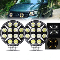 2PCS 9inch LED Work Light 120W High Power Universal Offroad Car Driving Lights 12V 24V For BMW Jeep UTV Truck 4WD Accessories