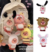 Pendleton Beaver Besar, Boneka Loopy Berpakaian, Hadiah Ultah Rubi Boneka Kartun Bulu Halus, Boneka 