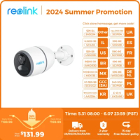 Reolink GO Series 4MP Battery 4G Sim Card Network Camera Wild Video Surveillance IP Cam LTE Human Car Detection Security Camera