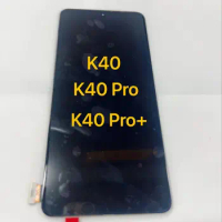 100% Original Screen Refurbished ForXiaomi Redmi K40 K40 Pro K40Pro+ LCD Display Panel Replacement Touc Digitizer