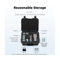 For DJI Air 3 Case Portable Handheld Explosin-Proof Box for DJI Air 3 Box Accessories Storage Case