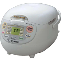 Zojirushi Neuro Fuzzy 10-Cup Rice Cooker and Warmer (Premium White)