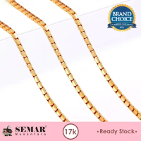 Kalung Emas Santa Polos Gold 17K Semar Nusantara