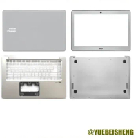 YUEBEISHENG New/org For Acer S3 Swift3 SF314-51G SF314-51 LCD back cover /Front bezel /upper cover /Bottom case,Silver