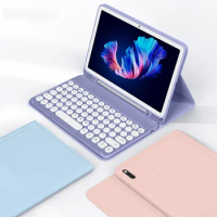 For iPad Mini 6 Case With Bluetooth-compatible Keyboard Mouse Set For iPad 10.2 2019 Air 4 3 2 1 Pro 11 2020 10.9 10.5 9.7 2018