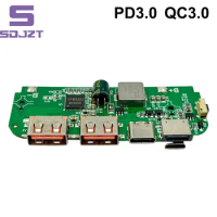 USB Type-C QC3.0 PD Quick Charging Board Mobile Power DIY Power Bank Motherboard Module