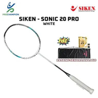 Raket Badminton SIKEN Sonic 20 Pro White