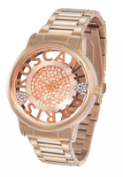 Roscani Roscani Nina B50 (See-through Dial) Rose Gold Bracelet Women Watch