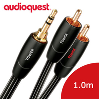 Audioquest Tower 3.5mm 轉 RCA 訊號線 1M 發燒線