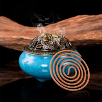 [พร้อมส่ง] Pure natural incense burner, safe, light aroma natural incense, long lasting relaxation