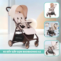 Baobaohao A2 Folding Stroller for Newborn Babies 0-36 Months, Adjustable to 3 Positions - with Safe 