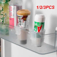 1/2/3PCS Storage Box For Refrigerator Side Door Hanging Seasoning Bottle Rack Vinegar Holder Kitchen Accessories Fridge