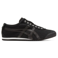 【Onitsuka Tiger】鬼塚虎 官方旗艦店 黑色MEXICO 66 SLIP-ON 無鞋帶款(1183A360-002)