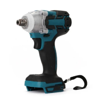 Cordless Electric Screwdriver Speed Brushless Impact Wrench Rechargeable Drill Driver LED Light For 18V Makita Battery