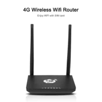 4G Wireless Wifi Router LTE 300Mbps Mobile MiFi Portable Hotspot with SIM Card Slot
