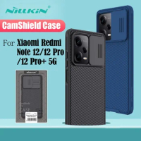 NILLKIN For Xiaomi Redmi Note 12 Pro 5G Case CamShield Pro Slide Camera Back Cover For Redmi Note12 Note 12 Pro+ Plus Bumper