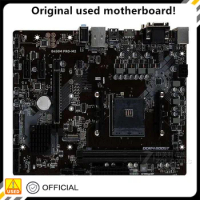 For B450 B450M PRO-M2 Motherboard Socket AM4 For AMD B450 DDR4 USB3.0 SATA3 Original Desktop Mainboard Used Mainboard