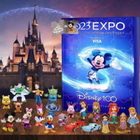 2024 Navidad Gift Mickey Christmas Advent Calendar Toy Disney Mickey Minnie Blind Box Juguetes Advent Surprise Toys For