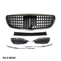 Front Grille Grill Bumper Engine Cooling Radiator Grid Car Accessories For Mercedes Benz C Class W213 2016 Year E200 For Maybach