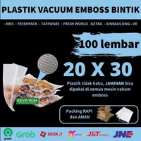 KEVAKUM Plastik Vakum Emboss 20x30 100 lembar