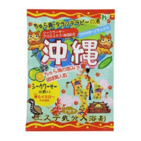日本HEALTH 渡假心情香氛入浴劑40g-沖繩/香檬香