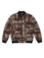 เสื้อแจ็คเก็ตผู้ชาย คอปก แขนยาว BJC7201W5BR - สีน้ำตาล