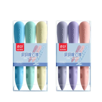 Tahan Lama Kawaii Bekalan Pembetulan Alat Menghapus Kanak-kanak Bentuk Pen Traceless Eraser Dustless