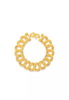 MJ Jewellery MJ Jewellery 375/9K Gold Coco Hollow Bracelet T026 (1.50CM)