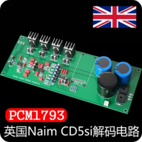DAC5si DAC decoder HiFi fever USB audio PCM1793 board Naim coaxial CD5si circuit DAC5si