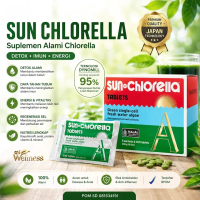 CNI Sun Chlorella Suplemen Alami Chlorella Detoks, Imun, Energi