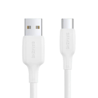 【山澤】USB to Type-C 6A 100W蘋果/三星/小米超速充電傳輸線(50cm)