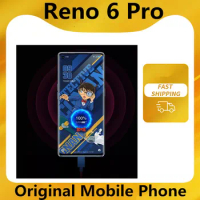 DHL Fast Delivery Oppo Reno 6 Pro 5G Android Phone Dimensity 1200 Octa Core NFC 65W Charger 6.55" 90HZ 64.0MP Screen Fingerprint