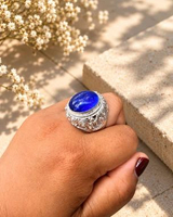 Cincin Ring Perak Silver Bali Asli 925 Ukir Cendrawasih Akik Pria Laki Wanita Keren Elegan Custom