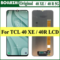 Tested 6.56" Original For TCL 40 XE LCD Display Touch Digitizer Assembly For TCL 40R LCD T771K T771K1 T771H Display Replacement