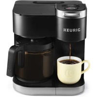 Keurig K-Duo Single Serve K-Cup Pod &amp; Carafe Coffee Maker, Black