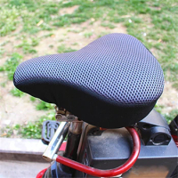 Bike Comfort Seat Saddle Cover Seat Cushion Cover, Bike Seat Cover Most Comfortable Bicycle Saddle with Cushion