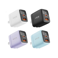【G-FIVE】35W GaN6Pro氮化鎵 PD+PPS 2孔1C1A充電器(GP-U135)