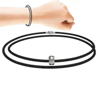 Glass Breaker Bracelet Wrist Strap Escape Tool Tungsten Carbide Bead Tempered Safety Glass Breaker For Men Women Safety Self