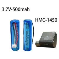 3.7V 500mAh Li-ion Battery For 70mai Smart Dash Cam Pro A550 A550S A800 Midrive D02 HMC1450 Replacement Battery 3-Wire Plug