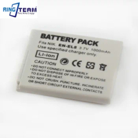 EN-EL8 EN EL8 ENEL8 Lithium Battery 1000mAh 3.7V for Nikon Coolpix P1 P2 S6 S8 S1 S2 S3 S5 S7 S51S52 Camera Battery