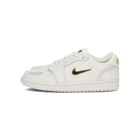 Nike WMNS AIR JORDAN 1 MM LOW 女鞋 白金色 舒適 運動 休閒鞋 FN5032-100
