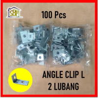 Angle Angel Anjel Enjel Clip Klip L Siku Lubang 2 Penggantung Plafon terbaru!!!!!!