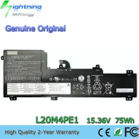 New Genuine Original L20M4PE1 15.36V 75Wh Laptop Battery for Lenovo IdeaPad 5 Pro-16ACH6 Pro-16IHU6 L20C4PE1 L20L4PE1