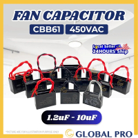 CBB61 Capacitor Condenser Fan Capacitor Kapasitor Aircond Capacitor Kipas Ceiling Fan Kapasitor Kipa