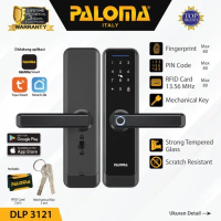 Promo Paloma Dlp 3121 Digital Lock Smart Home Kunci Pintu Door Handle