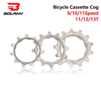 Bolany 1pcs Bicycle Cassette Cog Road Bike MTB 8 9 10 11 12 Speed 11T 12T 13T Freewheel Parts For Compatible SRAM Cassette