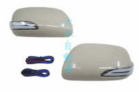 大禾自動車 LED 流水燈 後視鏡蓋 未烤漆 適用 豐田 ALTIS 09-13