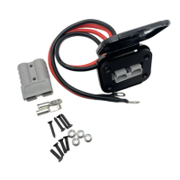 Vỏ chống cháy cho đầu nối nhanh, cáp 8AWG, tương thích với các cỡ 6 và 12 AWG